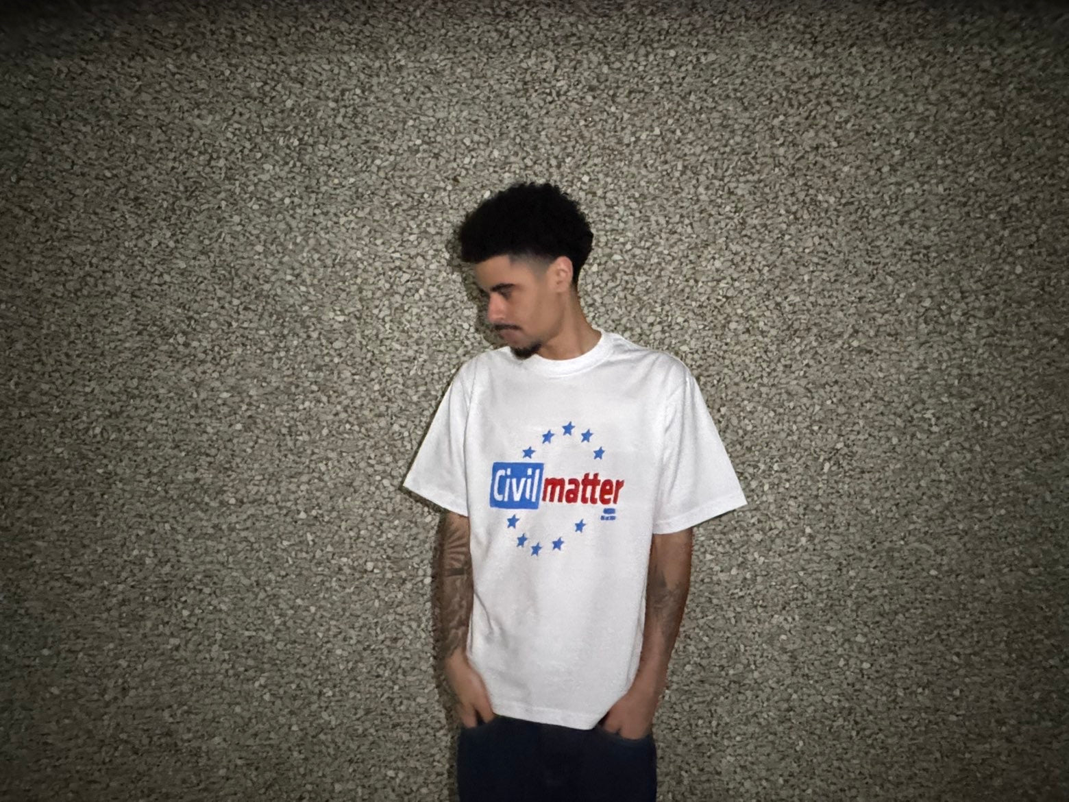 Civil retro tee